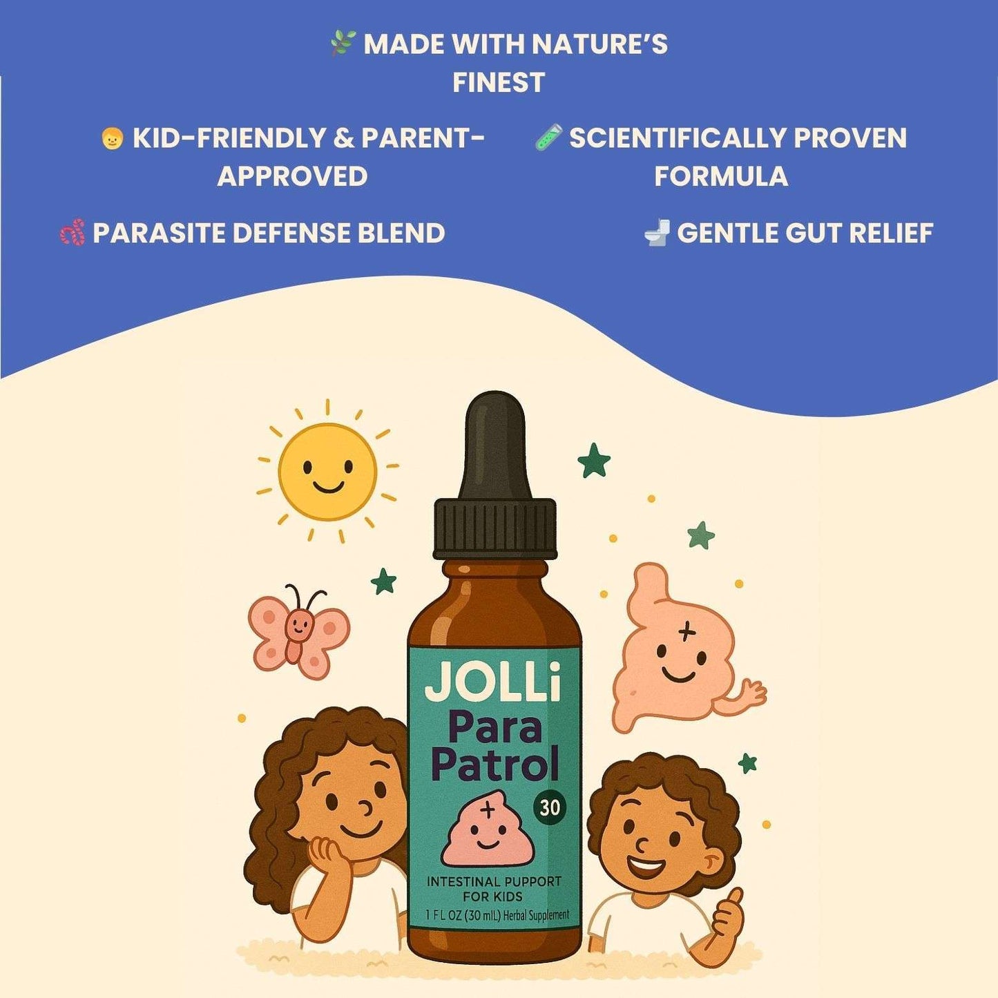 JOlli ParaPatrol™ - Natural Cleanse For Kids